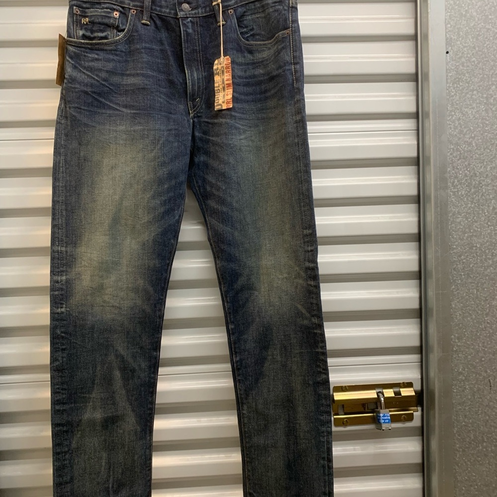 NWT Double RL Mens Slim Narrow With A Little Stretch 34 x 32